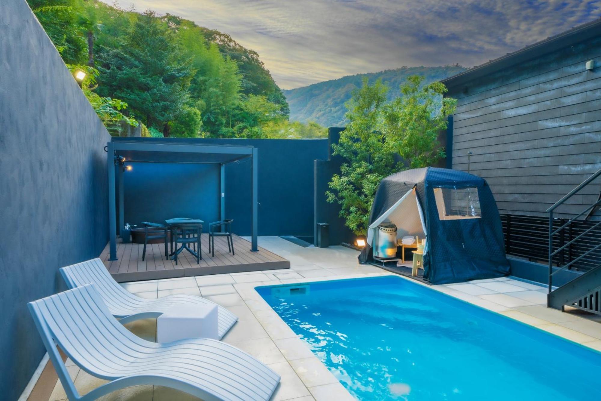 Villa ルクス箱根湯本 Lux Hakone Yumoto Exterior foto